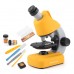 Dečiji mikroskop sa sočivima u boji u koferu